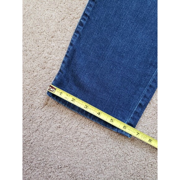 LRL Lauren Jeans Co Modern Straight Dark Blue Jeans Women's Size 4 - Picture 10 of 12